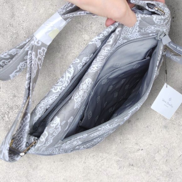 Vera Bradley Collegiate Crossbody - Mississippi State University - Gray - NWT - Picture 7 of 7